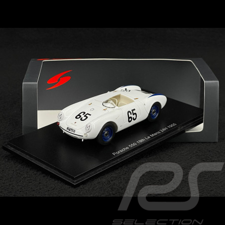 Porsche 550 n° 65 18th 24h Le Mans 1955 1/43 Spark S9714
