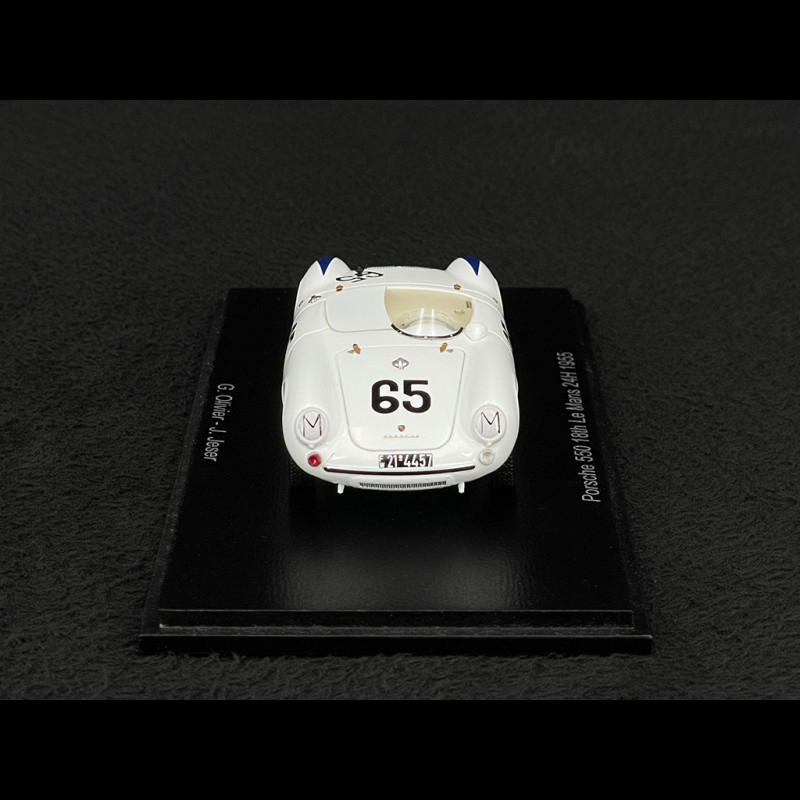 Porsche 550 n° 65 18th 24h Le Mans 1955 1/43 Spark S9714