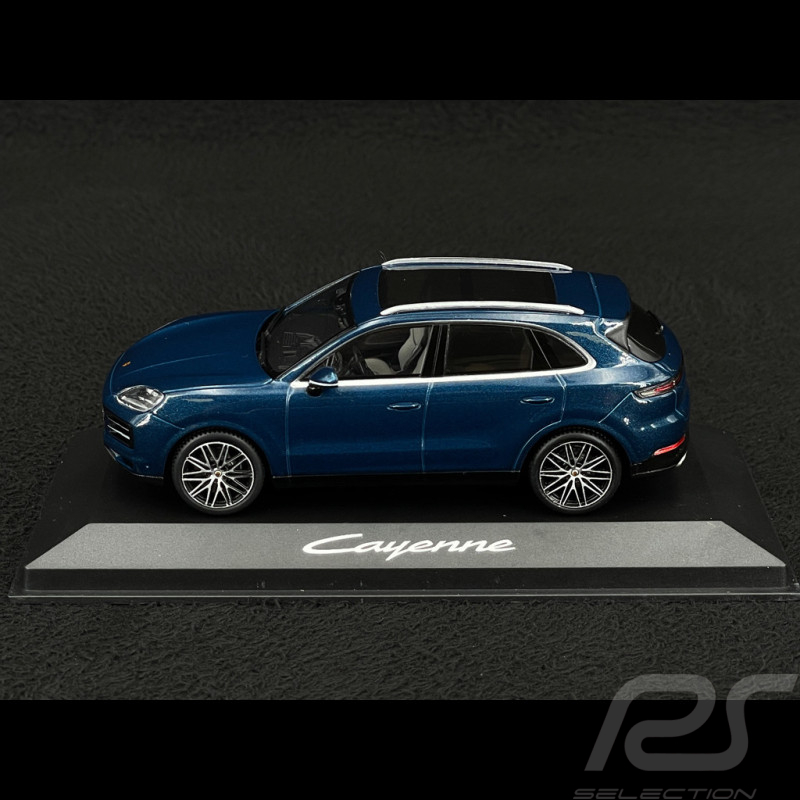 Porsche Cayenne E3 II 2024 Montego Blue 1/43 Solido WAP0200310RCAY