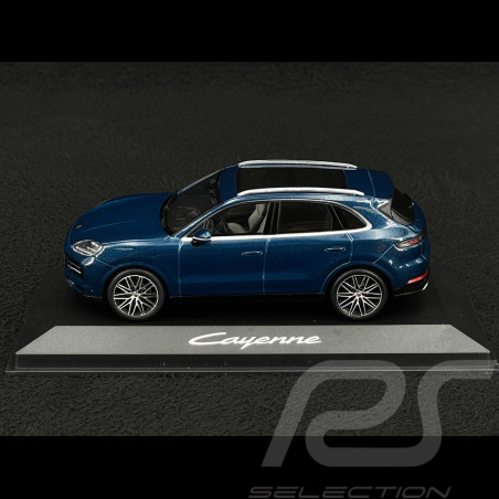 Porsche Cayenne E3 II 2024 Montego Blue 1/43 Solido WAP0200310RCAY