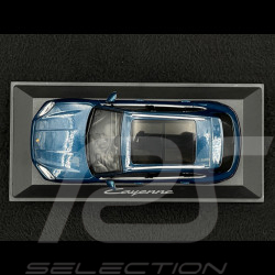 Porsche Cayenne E3 II 2024 Montego Blue 1/43 Solido WAP0200310RCAY