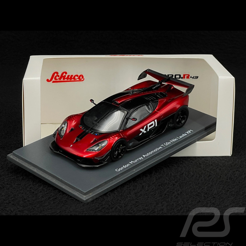 Gordon Murray Automotive T.50s Niki Lauda 2023 Rot / Schwarz 1/43 Schuco 43U00075