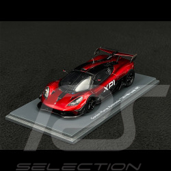 Gordon Murray Automotive T.50s Niki Lauda 2023 Rouge / Noir 1/43 Schuco 43U00075