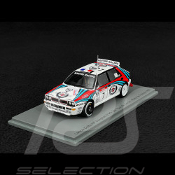 Lancia Delta HF Integrale Evo n° 7 3ème Tour de Corse 1992 1/43 Spark S9018