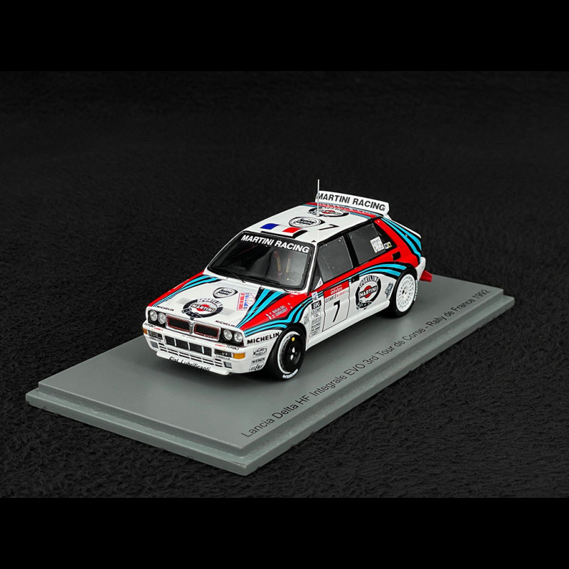Lancia Delta HF Integrale Evo n° 7 3rd Tour de Corse 1992 1/43
