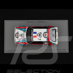 Lancia Delta HF Integrale Evo n° 7 3. Tour de Corse 1992 1/43 Spark S9018