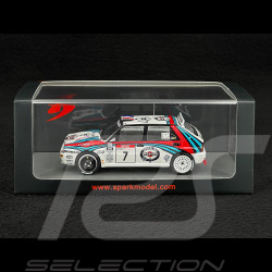 Lancia Delta HF Integrale Evo n° 7 3rd Tour de Corse 1992 1/43 Spark S9018
