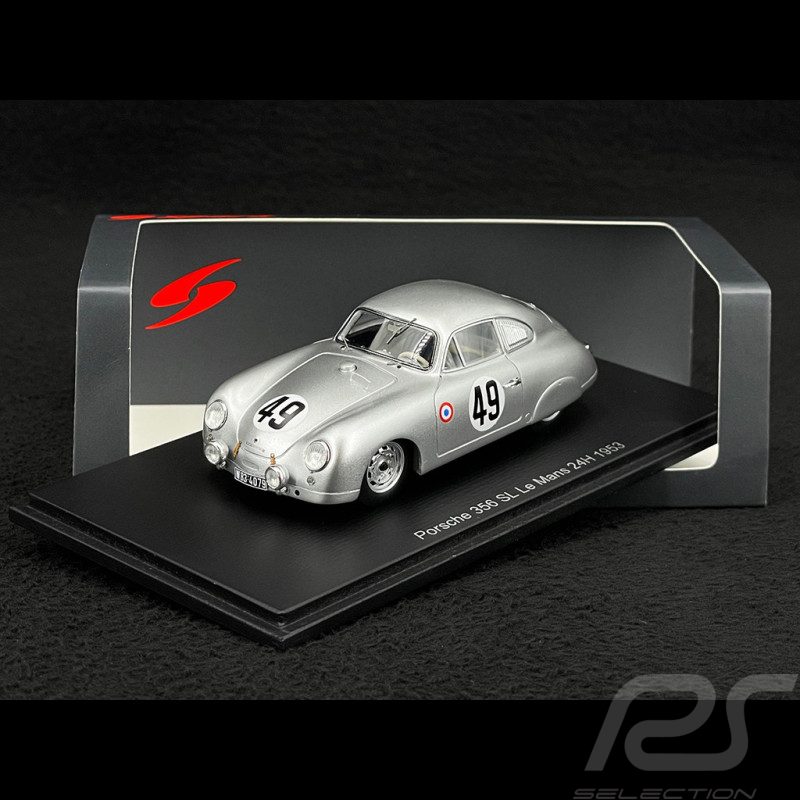 Porsche 356 n° 49 24h Le Mans 1953 1/43 Spark S9704