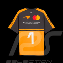 McLaren T-shirt F1 Team n° 1 Landos Norris 2026 Puma Orange Papaya / Phantom 713953-01 - unisex