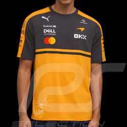 McLaren T-shirt F1 Team n° 1 Landos Norris 2026 Puma Orange Papaya / Phantom 713953-01 - unisex