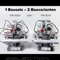 Volkswagen Beetle / T1 4-Cylinder Engine Kit 2 in 1 with Sound and Light 1/4 English German