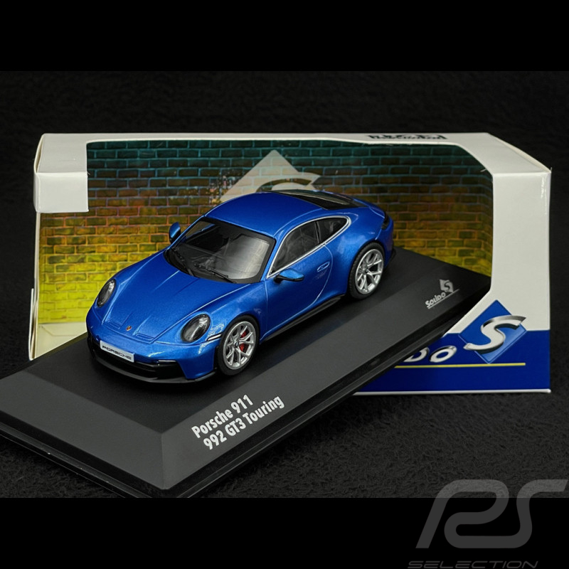 Porsche 911 GT3 Touring Type 992 2023 Bleu des Mers du Sud Métallisé 1/43 Solido S4316504