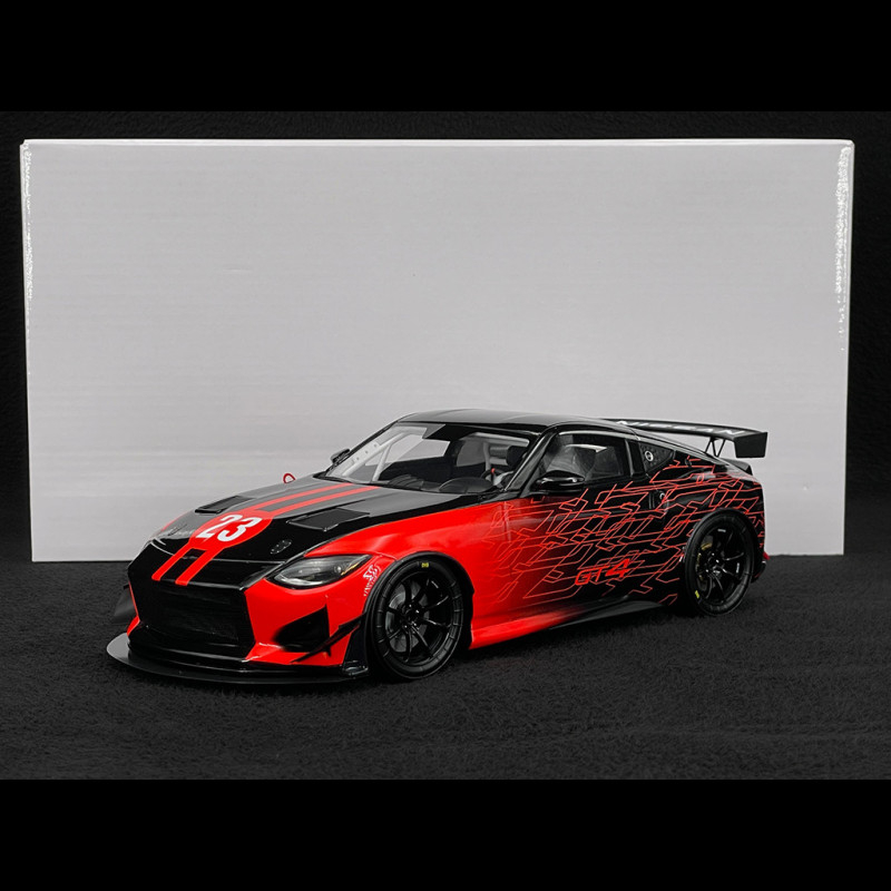 Pro４ 赤竿 T.KOYAMA LIMITED MODEL Nissan Z GT4 n° 23 Sema Show 2022 Red / Black 1/18 Ottomobile OT1229