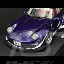 Porsche 911 RWB Type 993 Army Girl 2015 Violet 1/18 GT Spirit GT562