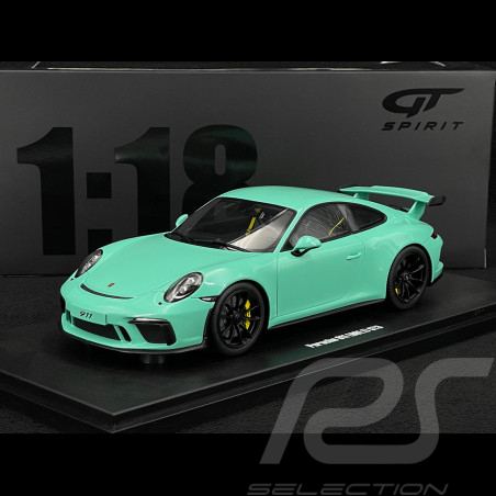Porsche 911 GT3 Type 991.2 2018 Mint Green 1/18 GT Spirit GT550