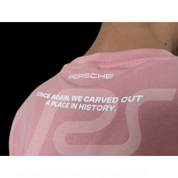 T-shirt Porsche n° 92 Pink Ping / Cochon Rose Puma 634499-05 - mixte