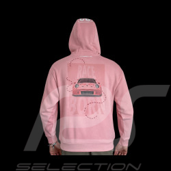 Sweat Porsche n° 92 Pink Ping / Cochon Rose Puma 634497-05 - mixte