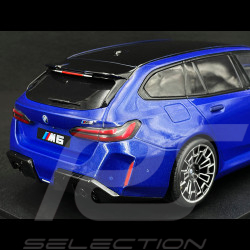 BMW M5 Touring M G99 2024 Marina Bay Bleu Métallisé 1/18 Solido S1814801