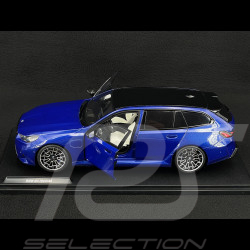 BMW M5 Touring M G99 2024 Marina Bay Bleu Métallisé 1/18 Solido S1814801