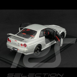 Nissan Skyline GT-R R34 Z Tune 1999 Silber 1/18 Solido S1804312