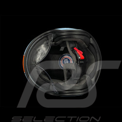 Gulf Helmet with Integrated Visor Light Blue / Orange Felix ST580