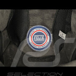 Gulf Helmet with Integrated Visor Light Blue / Orange Felix ST580