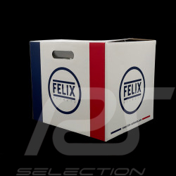 Gulf Helmet with Integrated Visor Light Blue / Orange Felix ST580