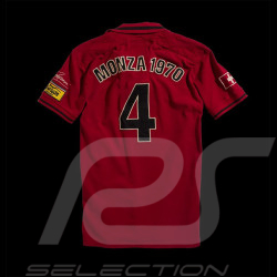 Polo Clay Regazzoni n° 4 Monza 1970 Rouge Warson 13010 - Homme