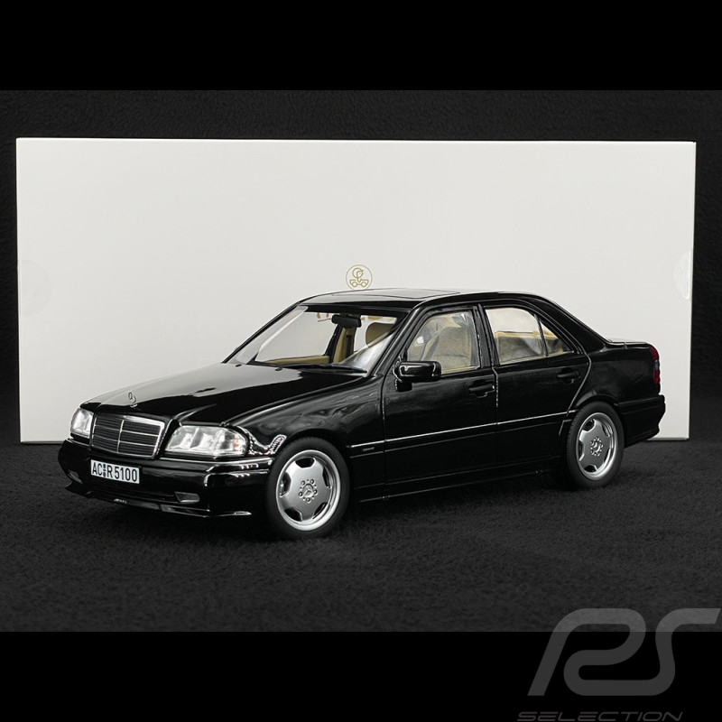 Mercedes-Benz C36 AMG 1993 Obsidian Black Metallic 1/18 Norev 183381