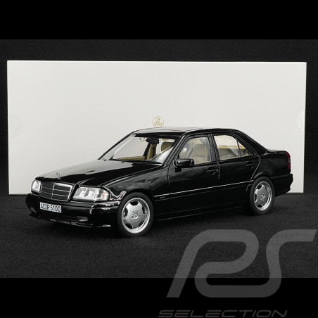 Mercedes-Benz C36 AMG 1993 Obsidian Black Metallic 1/18 Norev 183381