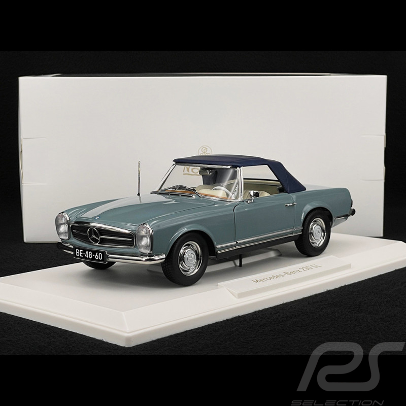 Mercedes-Benz 230 SL 1963 Horizon Blue 1/18 Norev 183992