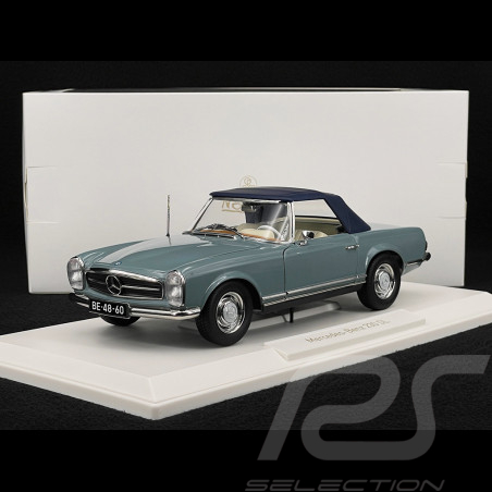 Mercedes-Benz 230 SL 1963 Horizontblau 1/18 Norev 183992