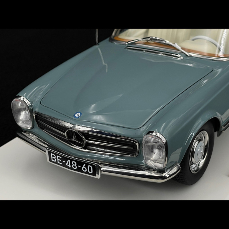 Mercedes-Benz 230 SL 1963 Horizon Blue 1/18 Norev 183992