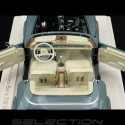 Mercedes-Benz 230 SL 1963 Horizon Blue 1/18 Norev 183992