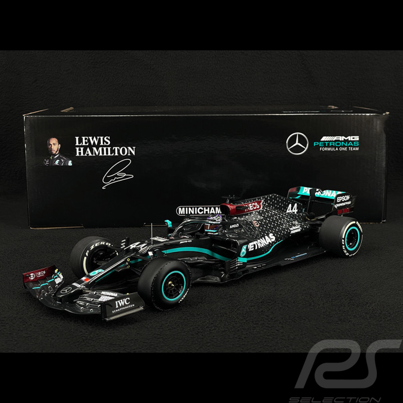 Lewis Hamilton Mercedes-AMG W11 EQ Performance n° 44 Winner British GP 2020 F1 1/18 Minichamps 110200444
