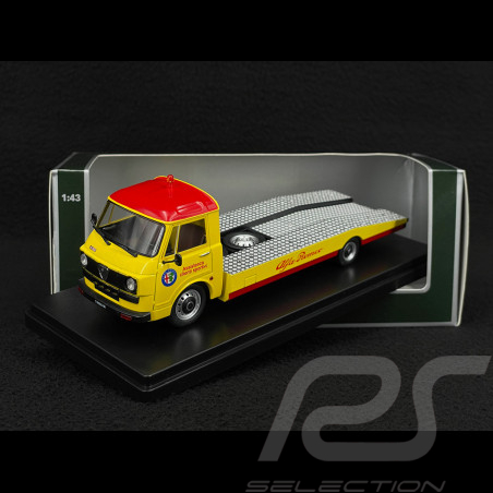 Alfa Romeo A12/F12 Abschleppwagen Carro Attrezzi Seconda Serie 1977 Gelb / Rot 1/43 Mitica 430084-D
