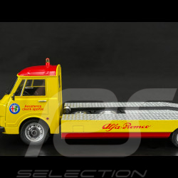 Alfa Romeo A12/F12 Tow truck Carro Attrezzi Seconda Serie 1977 Yellow / Red 1/43 Mitica 430084-D