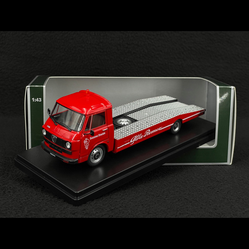 Alfa Romeo A12/F12 Tow truck Carro Attrezzi Seconda Serie 1977 Red