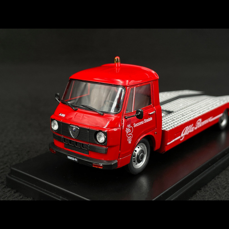 Alfa Romeo A12/F12 Tow truck Carro Attrezzi Seconda Serie 1977 Red