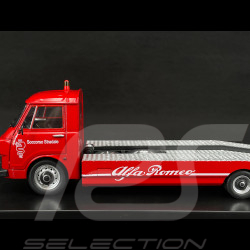 Alfa Romeo A12/F12 Tow truck Carro Attrezzi Seconda Serie 1977 Red 1/43 Mitica 430083-D