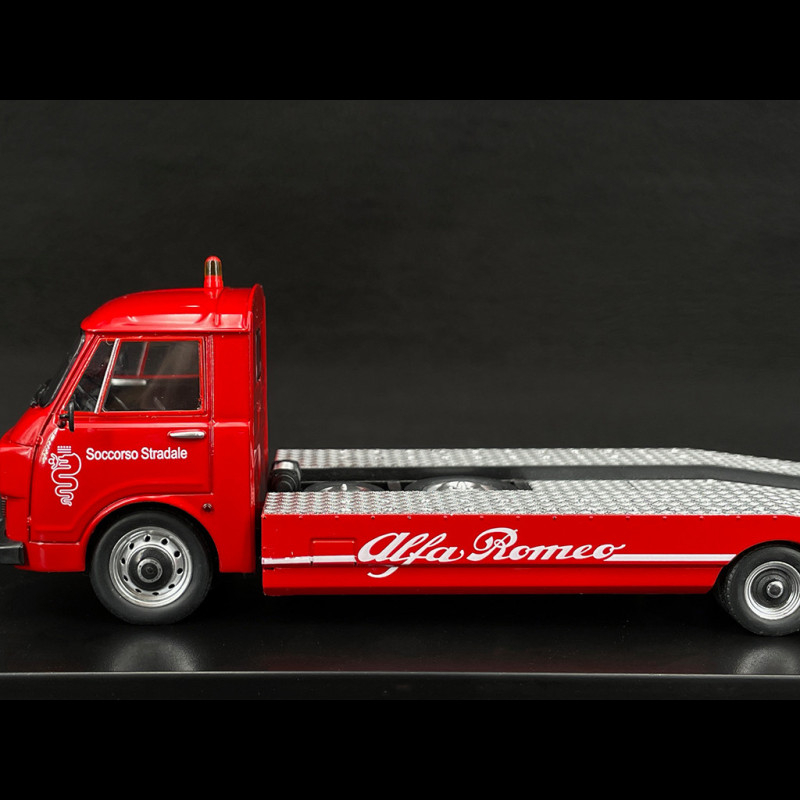 Alfa Romeo A12/F12 Tow truck Carro Attrezzi Seconda Serie 1977 Red