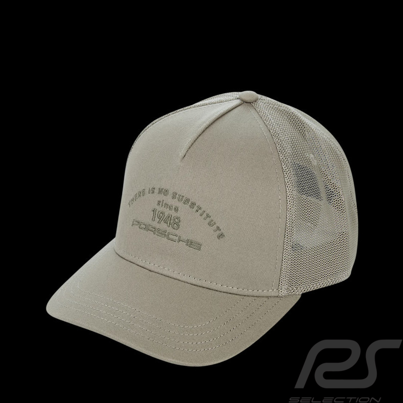Casquette Porsche There Is No Substitute Since 1948 Trucker Kaki WAP3200010TTNS