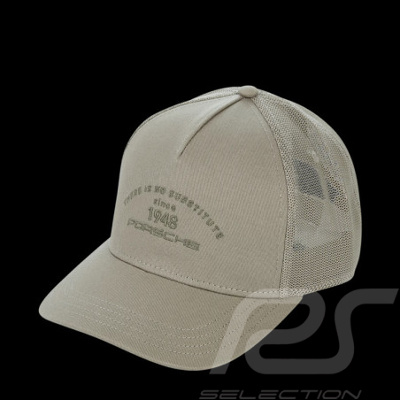 Porsche Hat There Is No Substitute Since 1948 Trucker Khaki WAP3200010TTNS