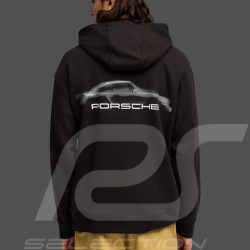 Porsche Turbo Grafik-Hoodie Puma Schwarz 634488-01 - Unisex
