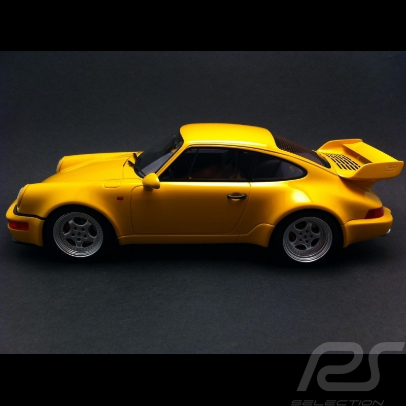 Porsche 964 Carrera RS 3.8 jaune 1/18 GT Spirit MAP02107914 Porsche 964 Carrera RS 3.8 jaune 1/18 GT Spirit MAP02107914