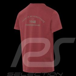 Porsche T-Shirt There Is No Substitute Since 1948 Rot WAP321TTNS - unisex