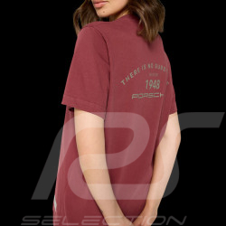 Porsche T-Shirt There Is No Substitute Since 1948 Rot WAP321TTNS - unisex