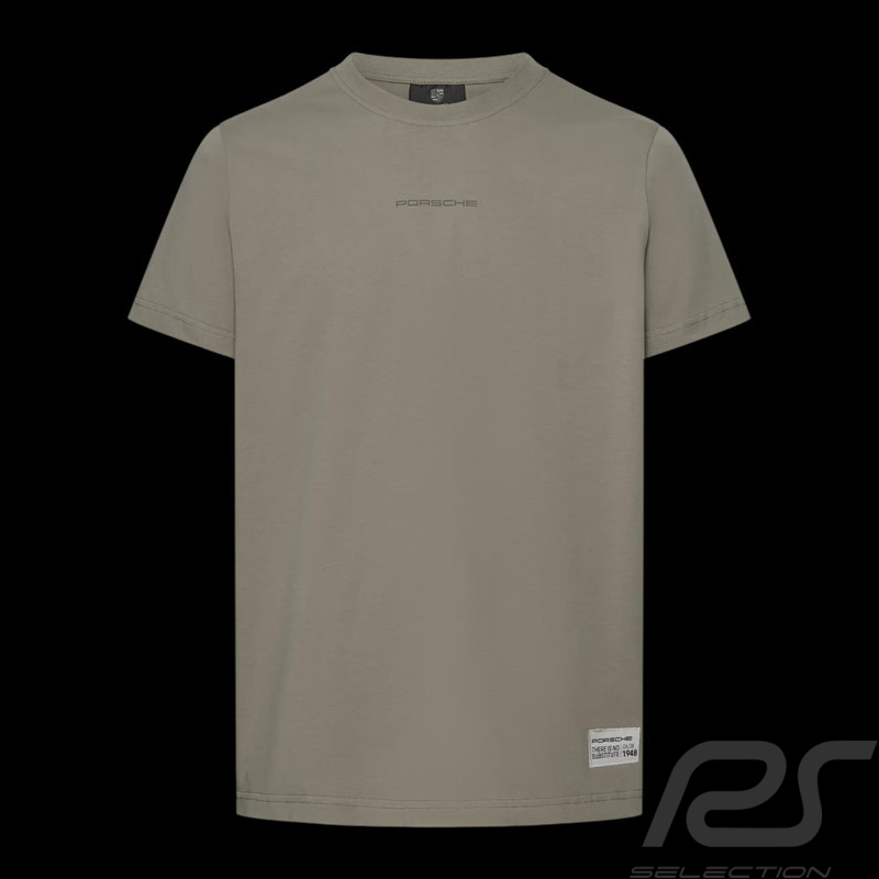 Porsche T-shirt There Is No Substitute Since 1948 Khaki WAP320TTNS - unisex
