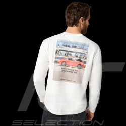 Pull Porsche à Manches Longues Blanc WAP816TFWR - mixte
