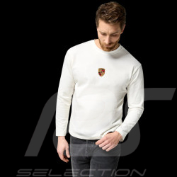 Pull Porsche à Manches Longues Blanc WAP816TFWR - mixte